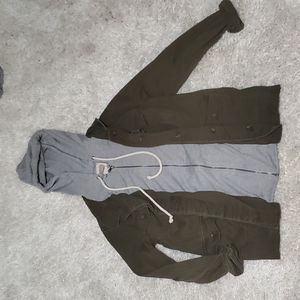 Forever 21 connected hoodie/jacket